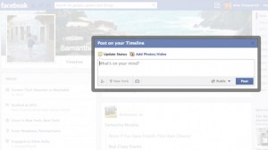 Post on your Timeline- New feature on Facebook