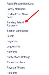 How to see pending friend request in facebook timeline may-2013 