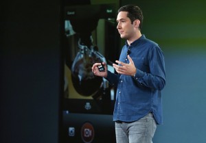 Kevin Systrom On stage - Video On Instagram Event 