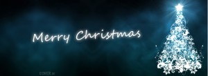 Merry Christmas Banner - Facebook Cover Photo